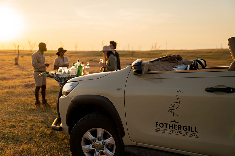 Fothergill game drive vehicle